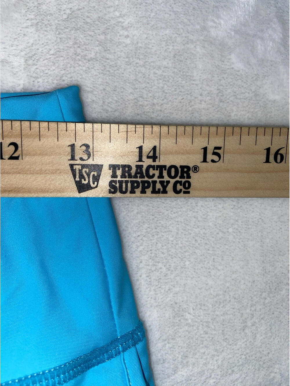 Gradual Women's XL Aqua Blue Lined Athletic Stretch Shorts High Waist 3” Inseam - Picture 8 of 12